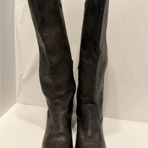 Massimo Black Over the Knee Boots